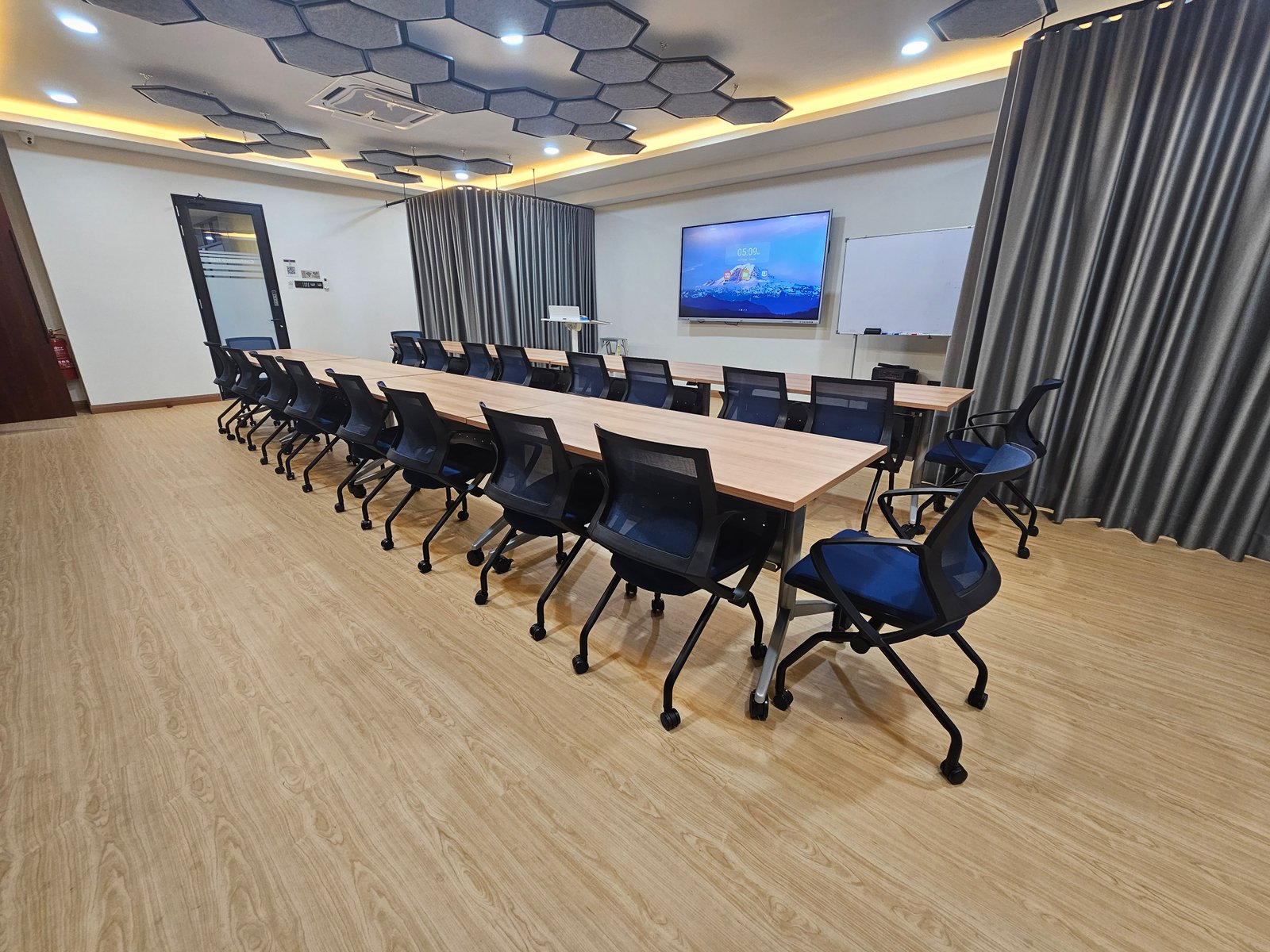 Conference Room Board Setup